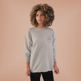 OHO's Vintage Surf Logo Crewneck Sweatshirt Sand