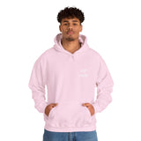 Live Salty Hoodie – Surf-Inspired Coastal Pullover Light Pink
