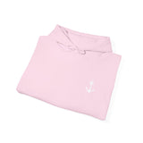 Anchor's Away — Nautical Anchor Graphic Pullover Light Pink