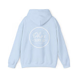 OHO’s Surf Co. Circle Logo Hoodie - Light Blue