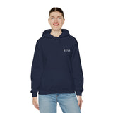 07740 Long Branch Hoodie — Vintage Coastal Town Navy Sweatshirt