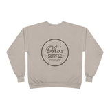 OHO's Vintage Surf Logo Crewneck Sweatshirt Sand
