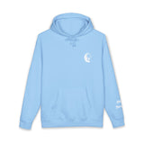Wave Hoodie — Vintage Surf Pullover - Blue Aqua