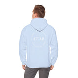 07740 Long Branch Hoodie — Vintage Coastal Town Navy Sweatshirt