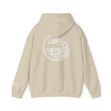 Live Salty Hoodie – Surf-Inspired Coastal Pullover Sand