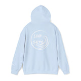 Live Salty Hoodie – Surf-Inspired Coastal Pullover Light Blue