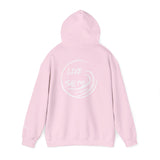 Live Salty Hoodie – Surf-Inspired Coastal Pullover Light Pink