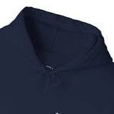 07740 Long Branch Hoodie — Vintage Coastal Town Navy Sweatshirt