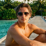 OHO's 2131A Polarized Aviator Sunglasses