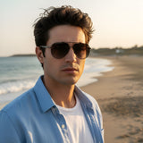 OHO's 2122C Polarized Aviator Sunglasses