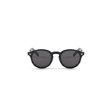 OASIS Black Polarized Round Sunglasses